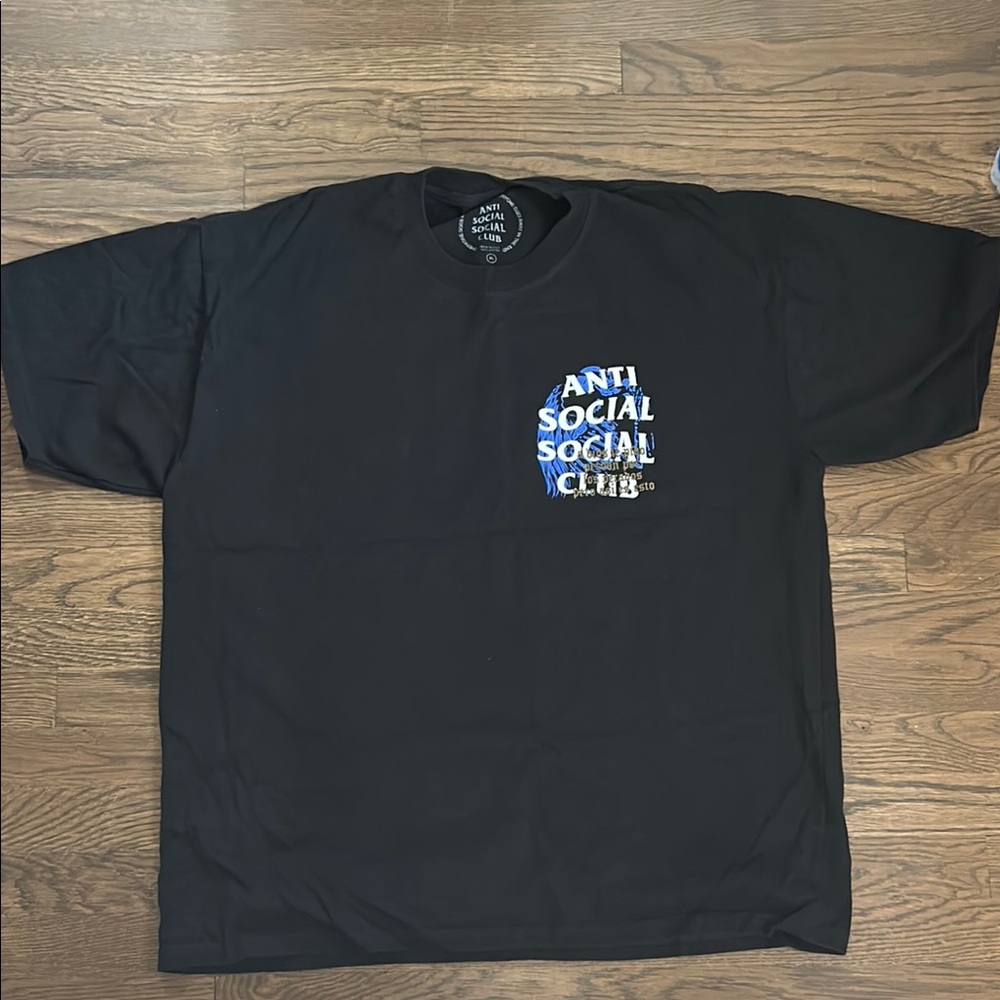 Anti Social Social Club/ Sad Boyz Junior H Black and Blue Tee
